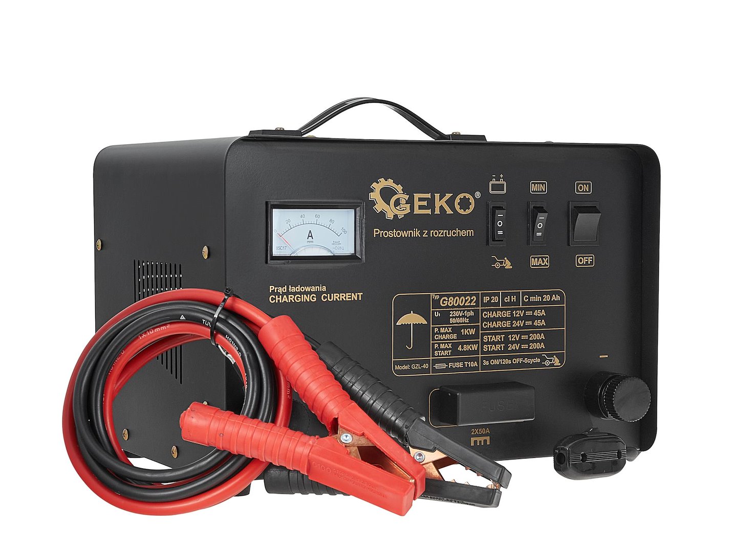 Geko Prostownik G80022-3