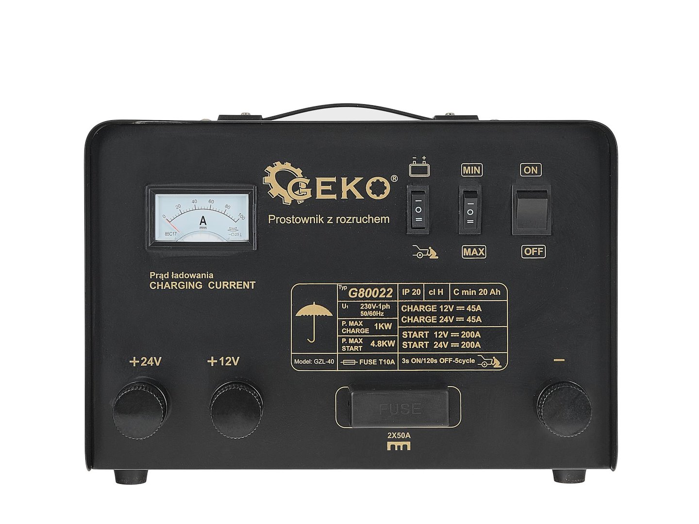 Geko Prostownik G80022-5