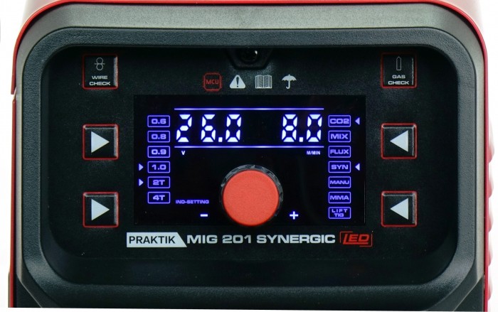 PRAKTIK MIG 201 SYNERGIC LED-5