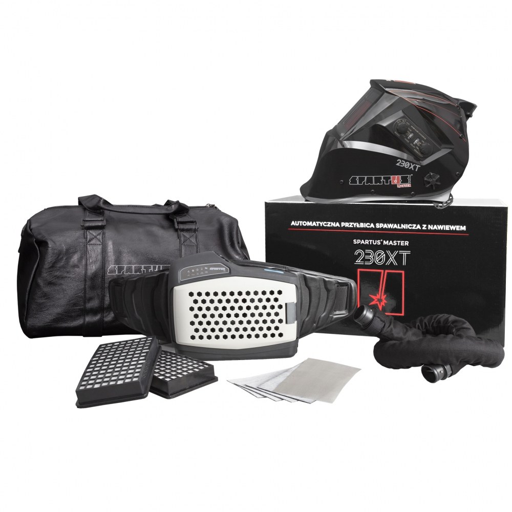 Przyłbica SPARTUS® Master 230XT (filtr true color) z nawiewem