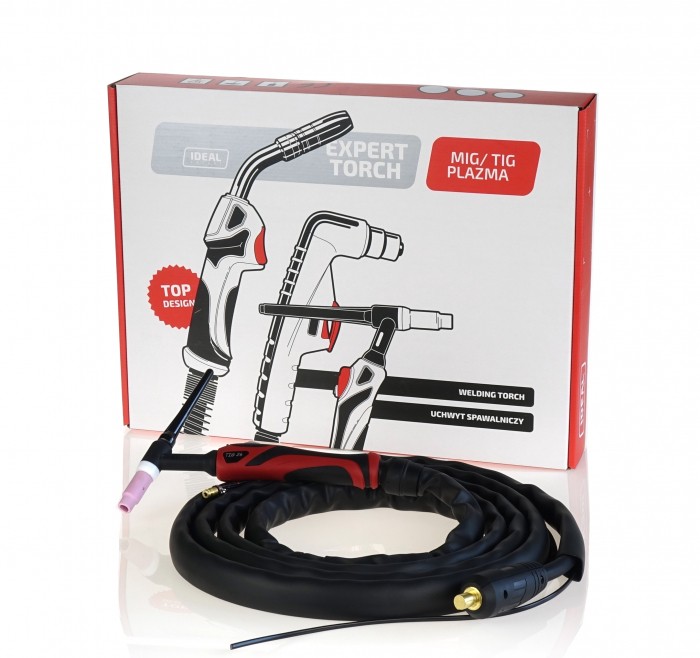 Uchwyt spawalniczy TIG 26 8m DX50 SINGLE EXPERT26/8