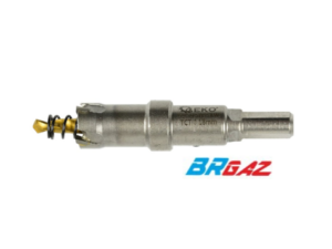Otwornica widiowa - koronka do metalu 18mm z wiertłem tytanowym