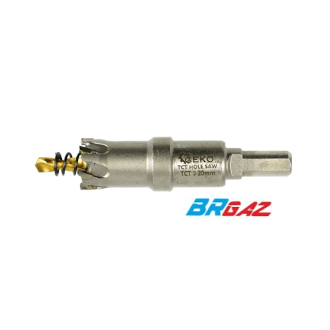 Otwornica widiowa - koronka do metalu 20mm z wiertłem tytanowym