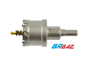 Otwornica widiowa - koronka do metalu 40mm z wiertłem tytanowym