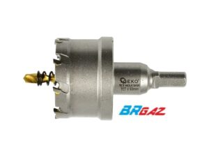 Otwornica widiowa - koronka do metalu 50mm z wiertłem tytanowym