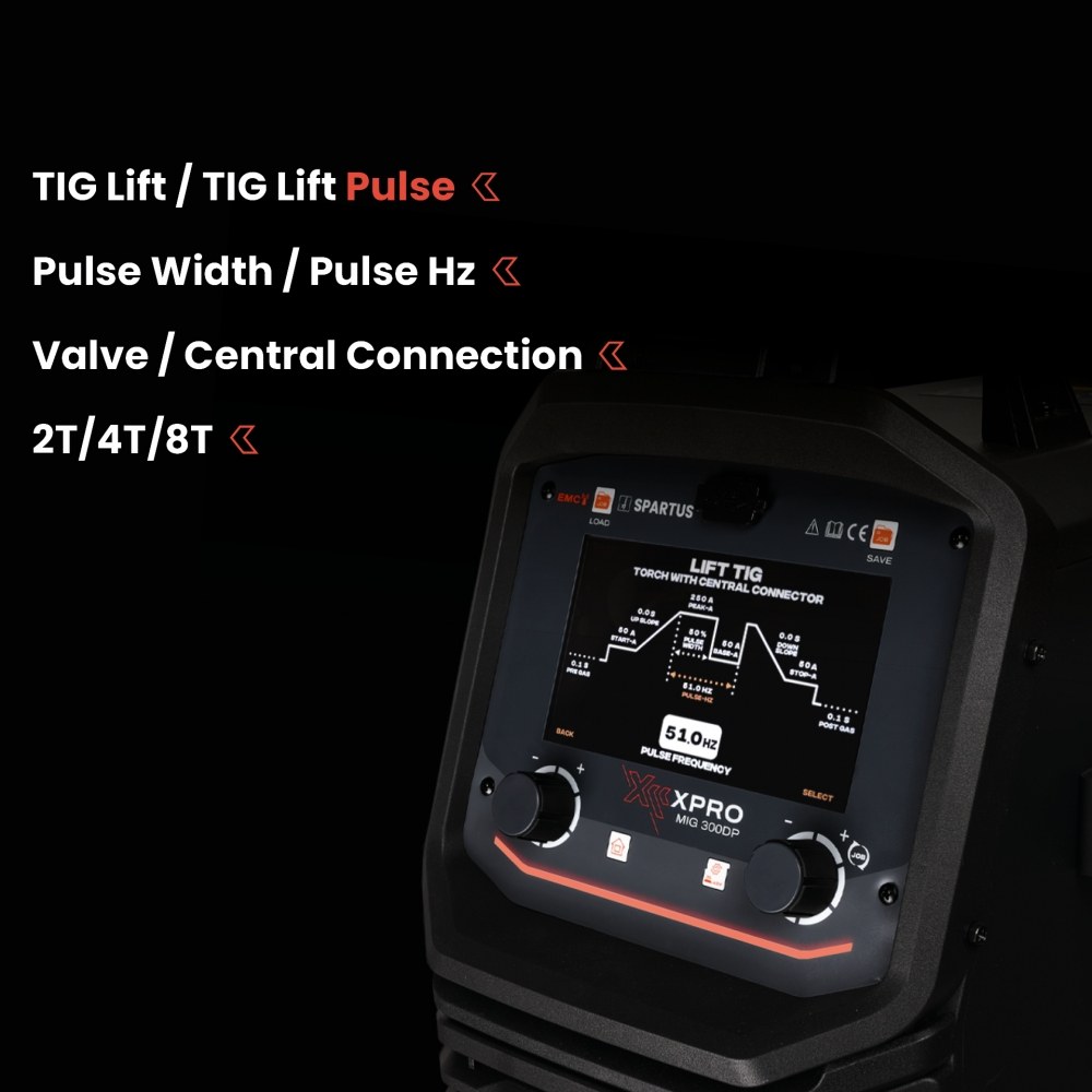 XPro MIG 300 DUAL PULSE-4